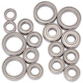 1Up Racing 1UP450043 CV2 Pro Ball Bearing Set for  XB4 23, Chrome & Ceramic