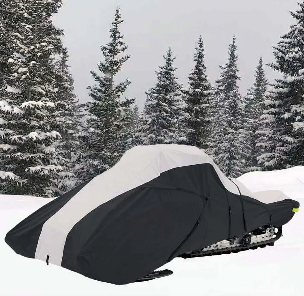 600 Denier Full Fit Snowmobile Travel and Storage Cover Compatible for the 2006-2007 Ski Doo Bombardier Model  Limited 800  Snowmachine Sled.
