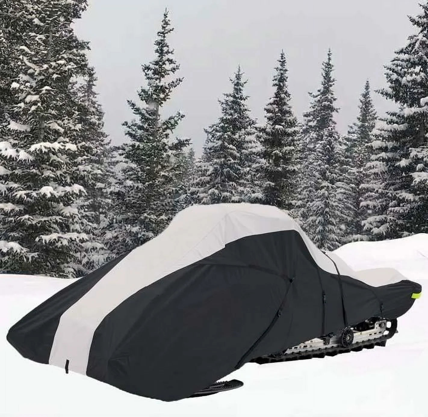 600 Denier Full Fit Snowmobile Travel and Storage Cover Compatible for the 2006-2007 Ski Doo Bombardier Model  Limited 800  Snowmachine Sled.