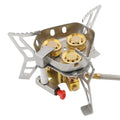 Tomshoo Windproof Backpacking Stove, 6800W High  Gases, Adjustable Valve for Cooking Camping Picnic Hiking