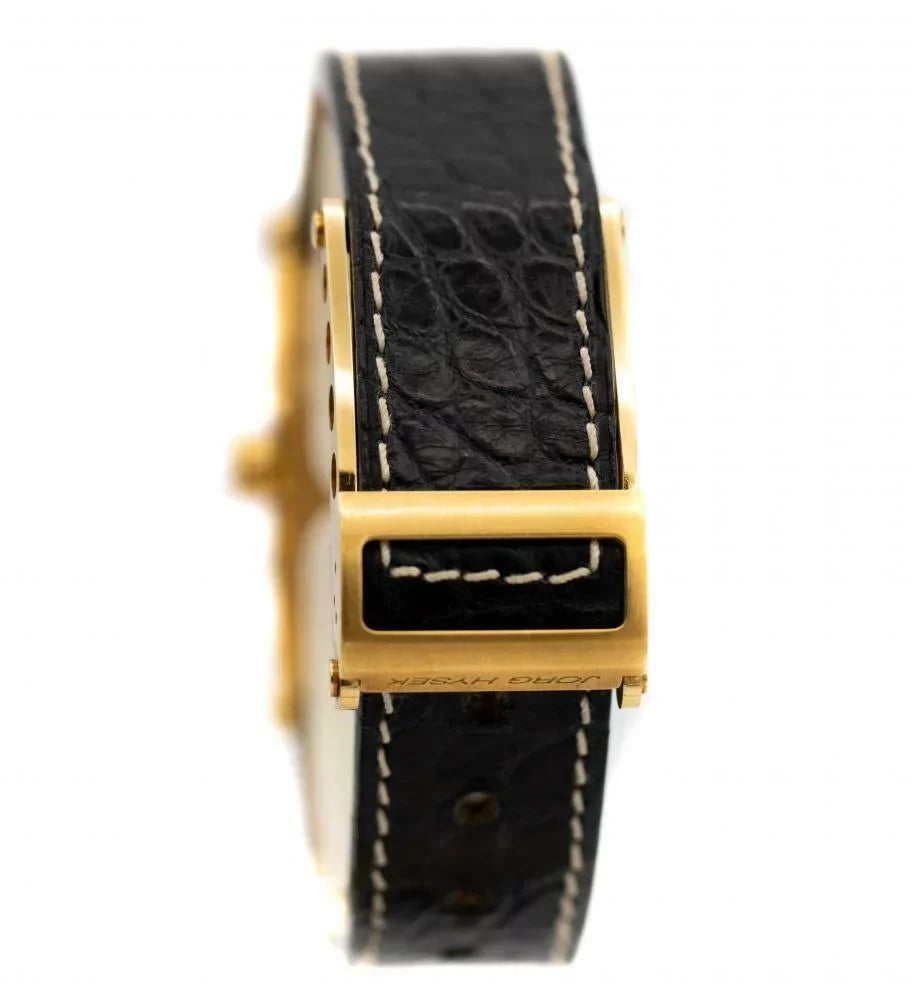 Jorg Hysek Kilada S011-0026 18k Rose Gold Diamond Bezel Quartz Men's Watch