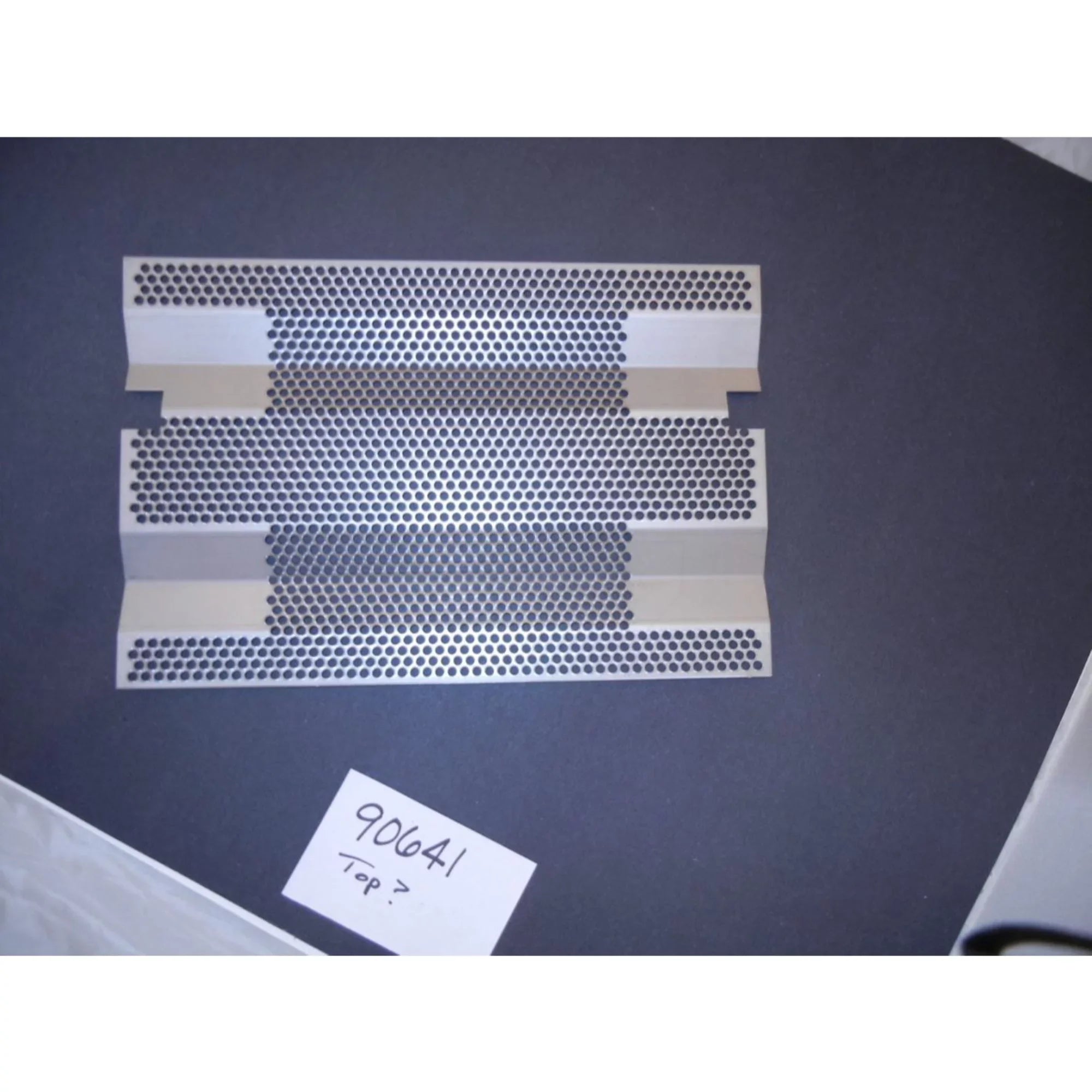 13" Stainless Steel Rectangular Heat Plate for Fire Magic Gas Grills