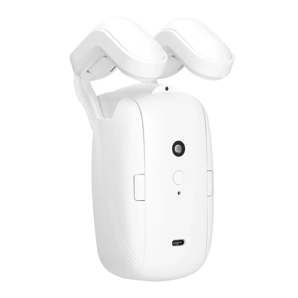 Htovila WiFi Intelligent Curtain Motor Electric Curtain Robot Automatic Opener No Wiring with Gateways Support  Remote Control Timer Setup & Sensing Compatible with Home for Roman Rod