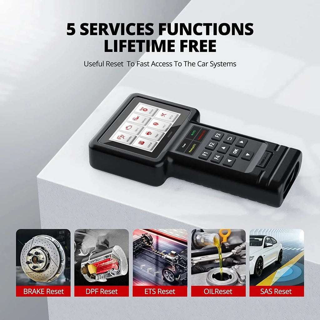 OBD2 Scanner Diagnostic Tool，Full System Diagnostic Scanner for Car, Code Reader Car Diagnostic Tool with Oil/Brake/// Reset -  S99