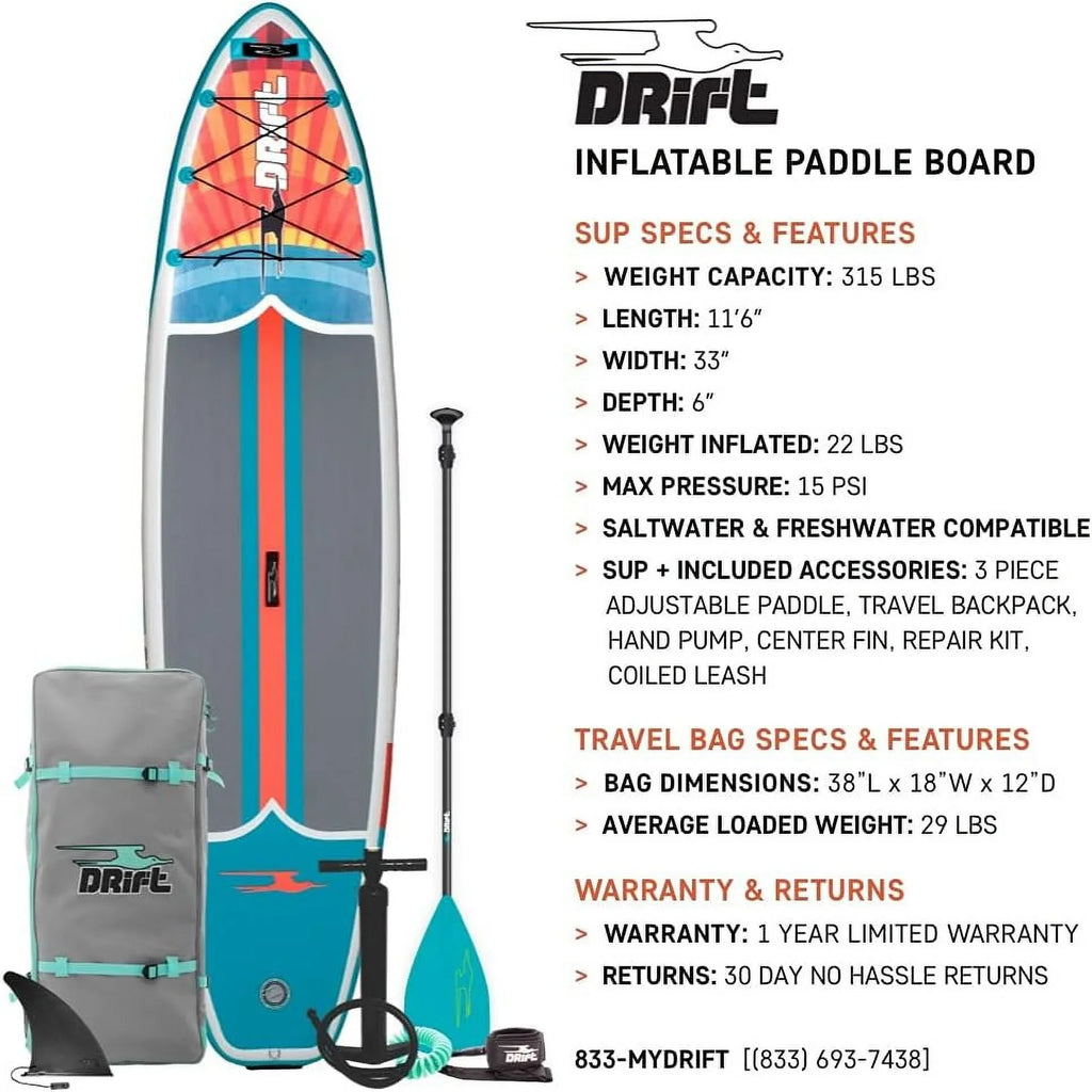 Inflatable Stand Up Paddle Board - Paddle Board And Accessories, Including Pump, Paddle, And More