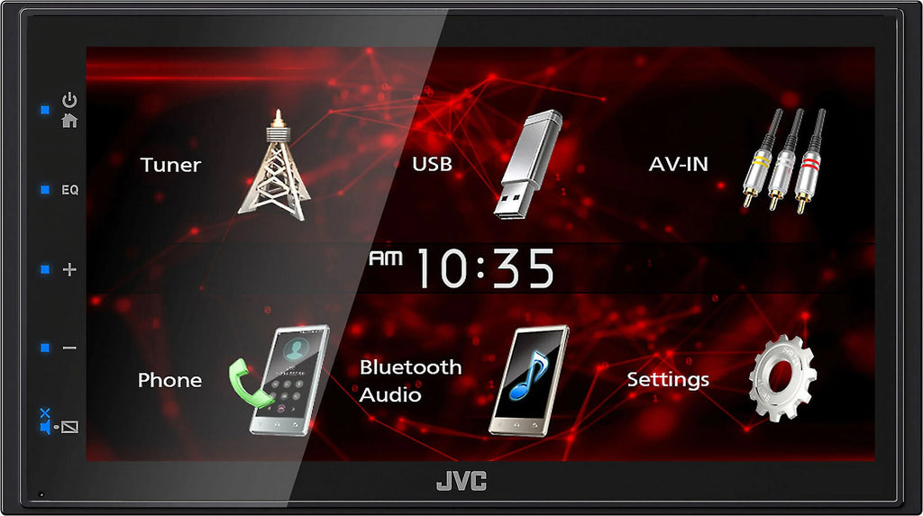 '-M180BT 2  6.75" Media Player  Mirroring For Android Bluetooth + Backup Camera