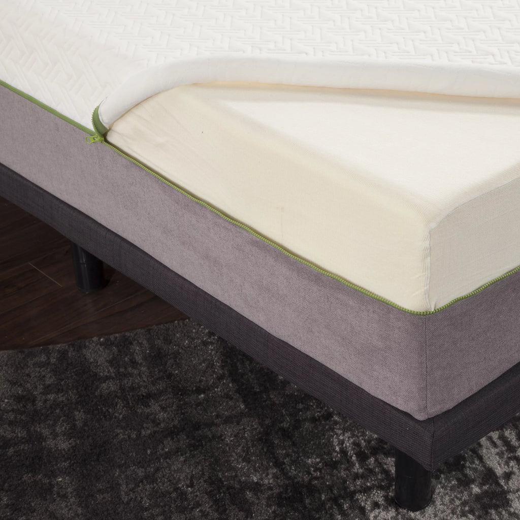 Blissful Nights 12” Copper Infused Memory Foam Mattress, Queen