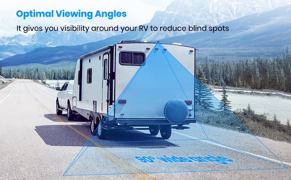 '- 1080P  Backup Camera Wireless for Solar4 Only,No Wires Installation Rear View Camara ,  Night Vision Back up Camera for Car/Truck