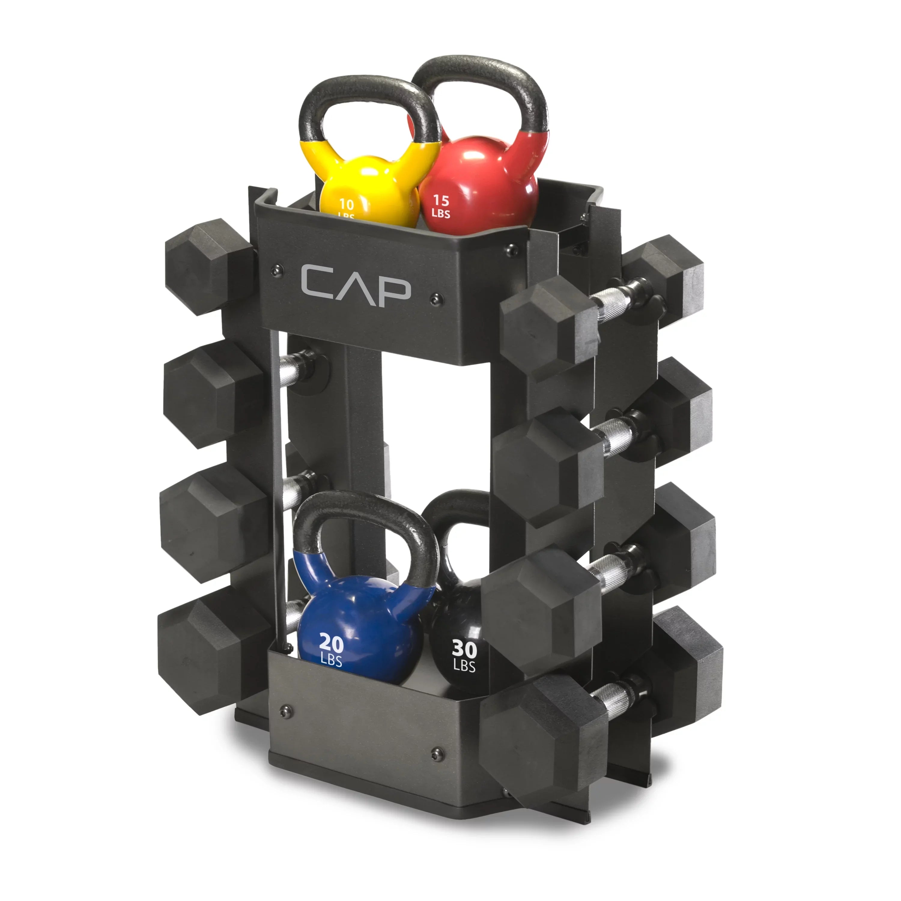 Dumbbell and Kettle Bell Storage Rack