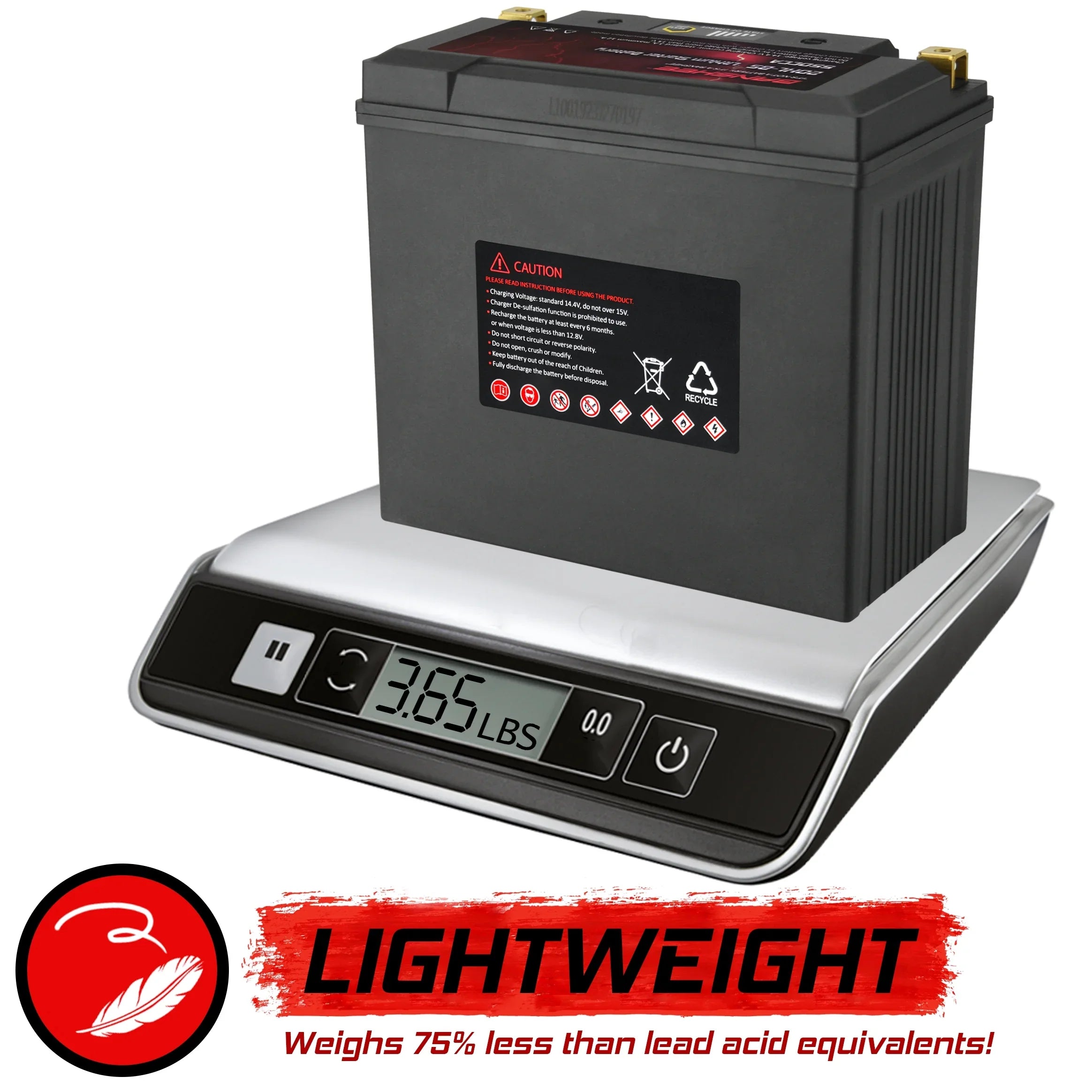 Banshee 20L- LiFePO4 Motorsports Battery Compatible with Sea-Doo  Limited 155 2016 to 2018