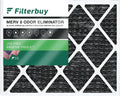 Filterbuy 14x18x1  8 Odor Eliminator Pleated   Furnace Air Filters with Activated Carbon (1-Pack)