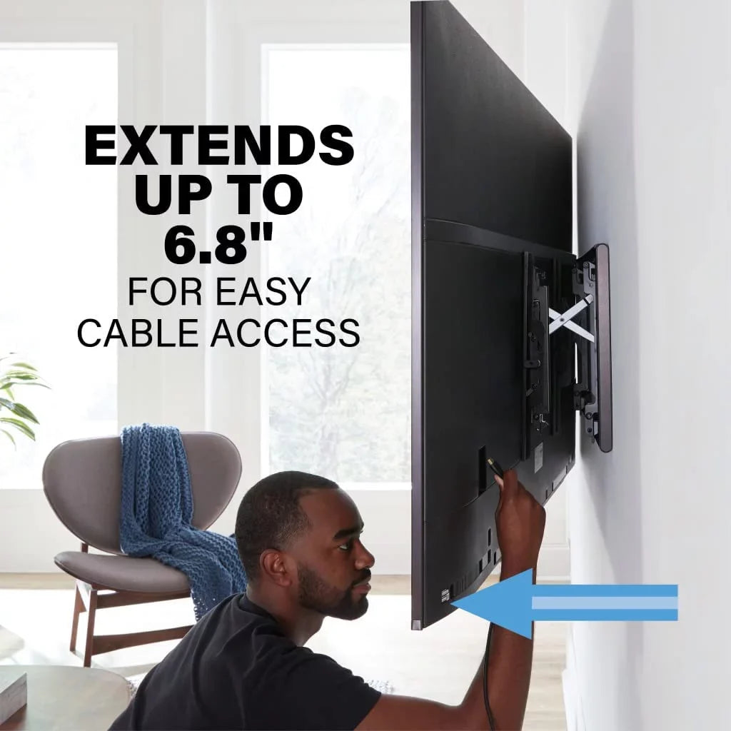 Sony KD43X85K 43-inch 4K   with PS5 Features Smart  with Sanus VLT7-B2 42-90" Advanced Tilt 4D  Wall Mount (2022)