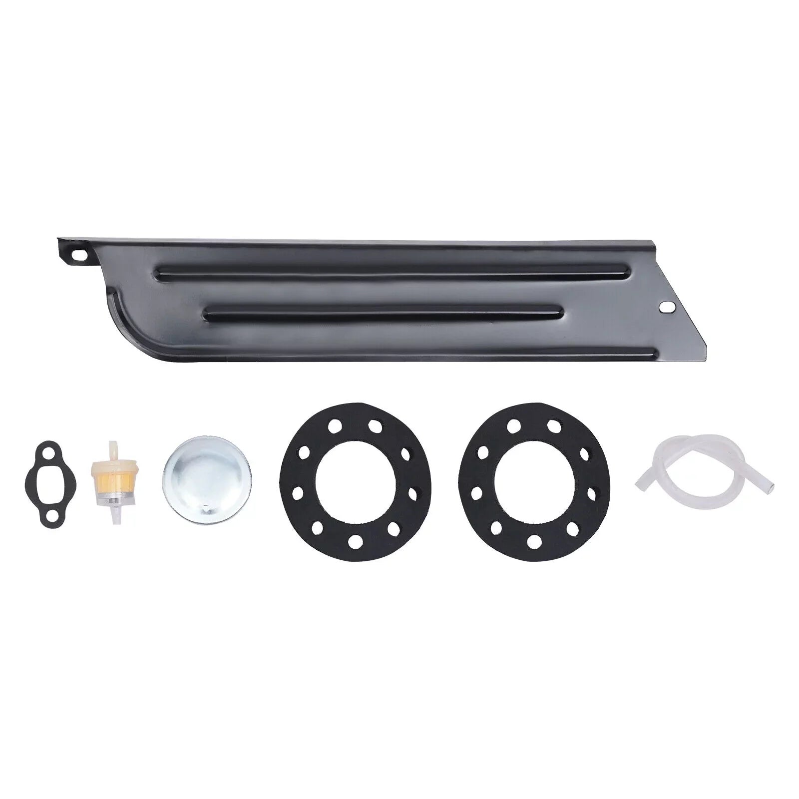 100cc 4 Stroke Bicycle Motor Kit Motorized Bicycle Engine Kit Single Cylinder Petrol Gas Motor Engine Kit, 44 Tooth Chain -156F