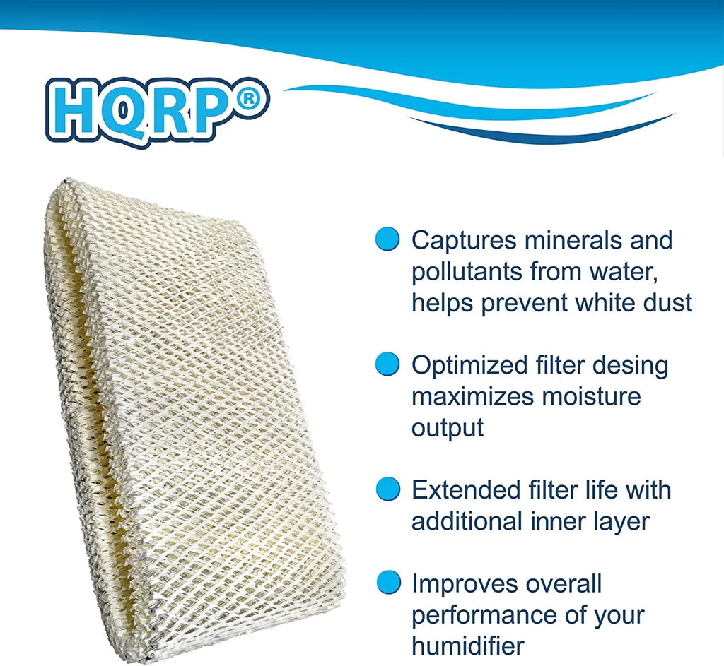 2-Pack Wick Filter for Bionaire BWF75 Filter D Replacement fits BCM3656 BCM3855 BCM3955 Humidifiers