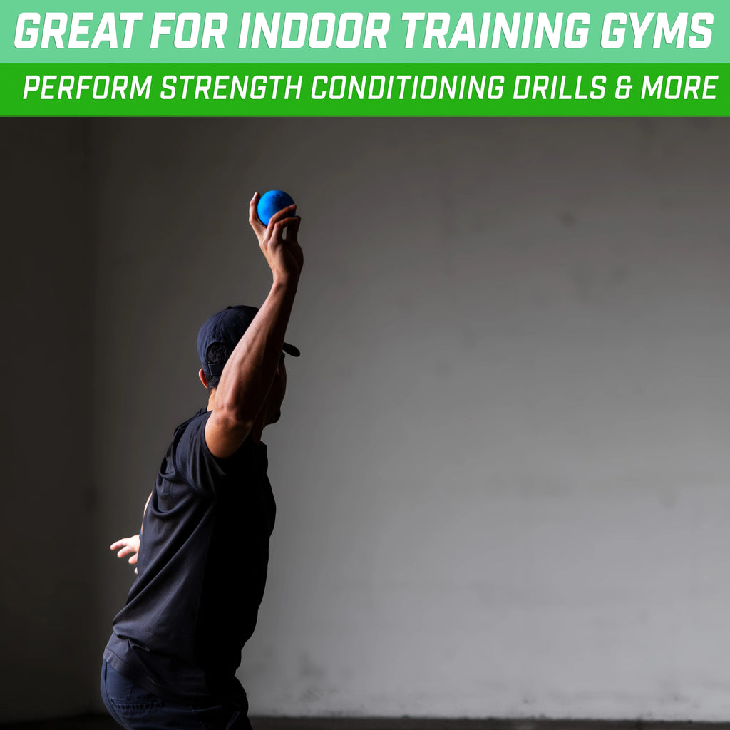 GoSports Plyometric Weighted Balls for Baseball & Softball Training 6 Pack - Pro Set