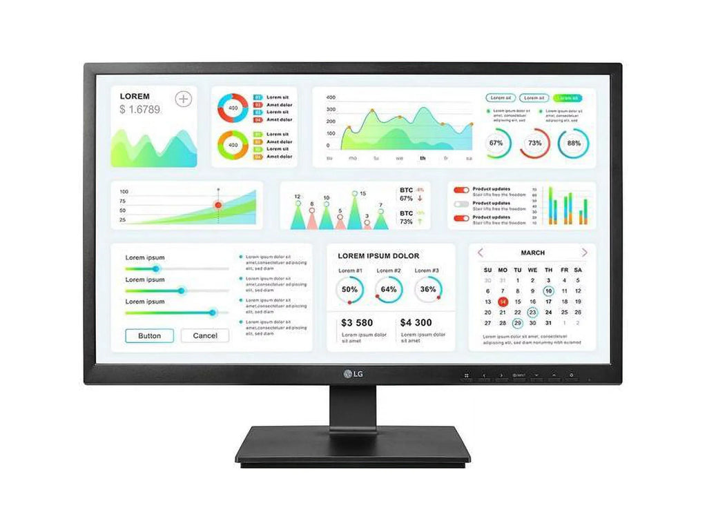 24CK550Z- 24" 1920x1080 Full   Zero Client TERA2321 PCoIP Monitor