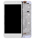Replacement  Assembly With Frame Compatible For Asus ZenFone Max (ZC550KL / Z010D / Z010DA) (White)