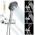 3 in 1 Filter Showerhead with Handheld Combo High Pressure  Shower System Massage Shower Head and 5 Modes Hand Held Shower Head