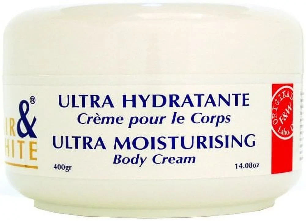 Fair & White Original Anti-Aging Ultra Moisturizing Brightening Body Cream (White Jar) 400ml