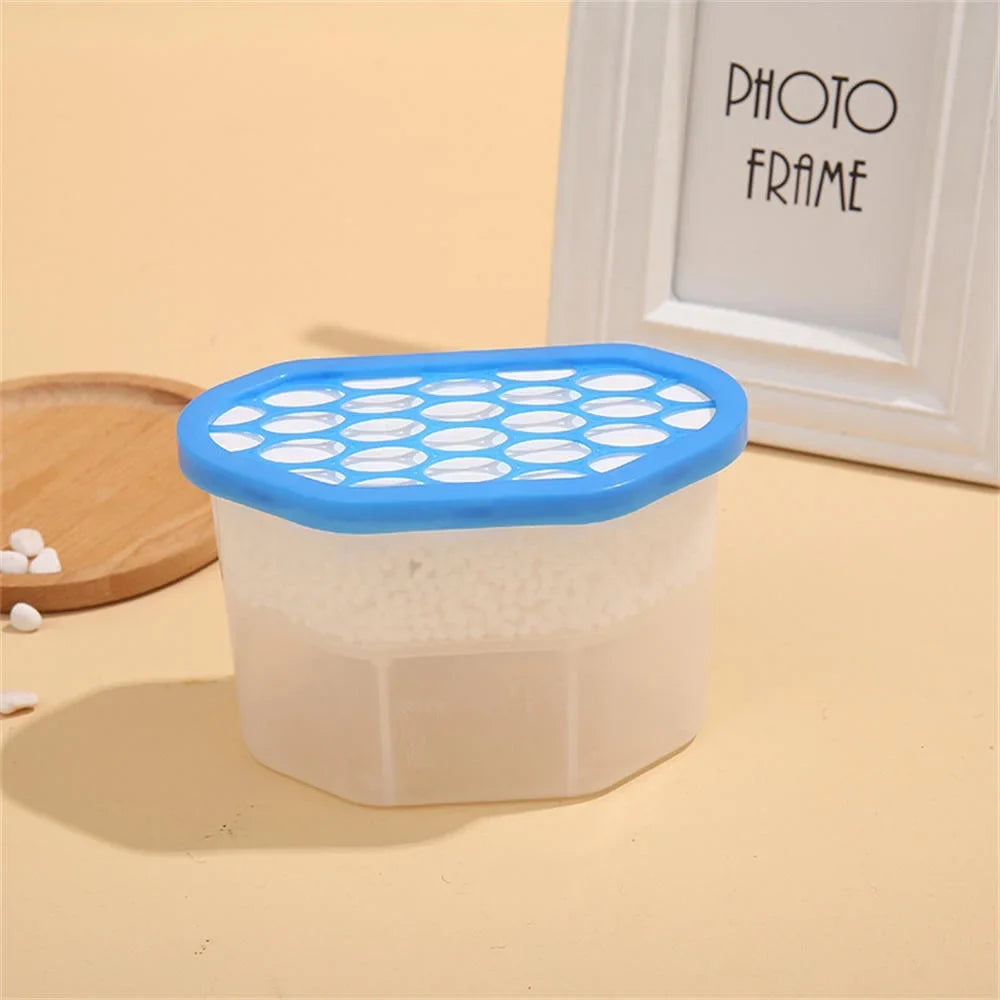 5pc 500ml Dehumidifier Internal Moisture-Proof Mold Remover Moisture-Absorbing Moisture-Proof Dehumidifier Wardrobe Room Desiccant Moisture Absorption Box
