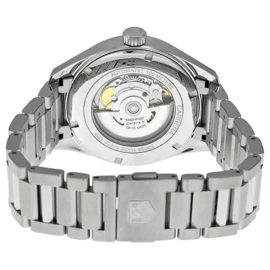 Tag Heuer Carrera Automatic Silver Dial Men's Watch WAR201BBA0723