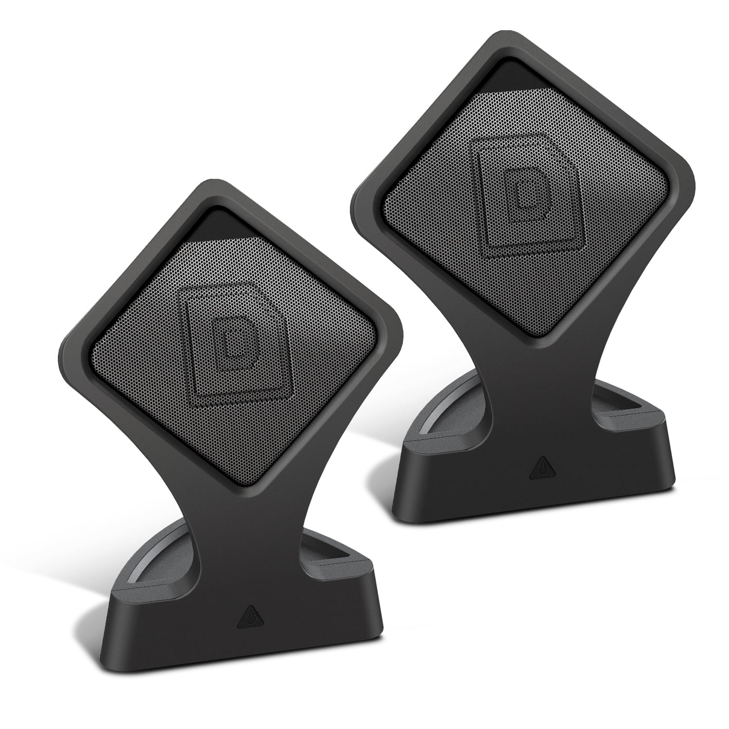 Delton True Wireless Speaker, Portable Bluetooth Speaker with Mic (Twin Pack), Dynamic  Sound and Bass