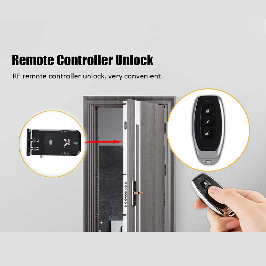 Pinnaco  Smart Lock Wireless Keyless Door Lock with Remote Control
