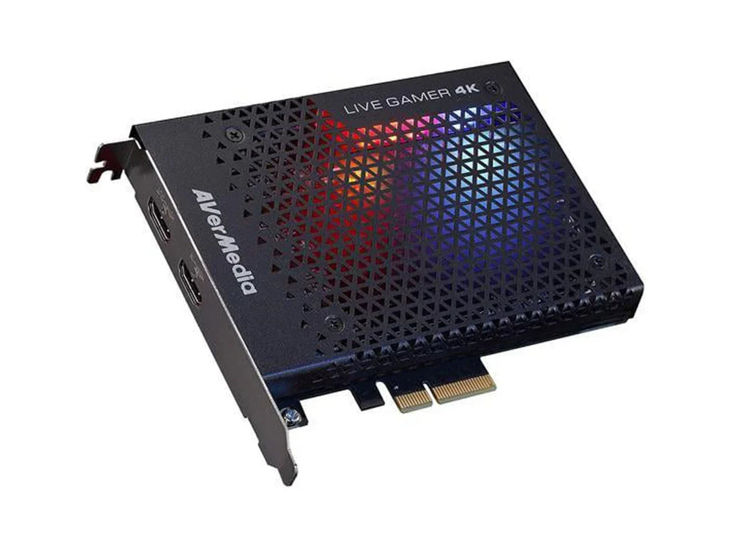 AVerMedia Live Gamer 4K - 4Kp60  Capture Card, Ultra-Low Latency for Broadcasting and Recording PS4 Pro and Xbox One X, PCIe Gen2x4 (GC573)