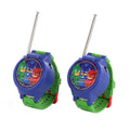 Masks 2 Piece Wrist Walkie Talkie Set With Built in Watch