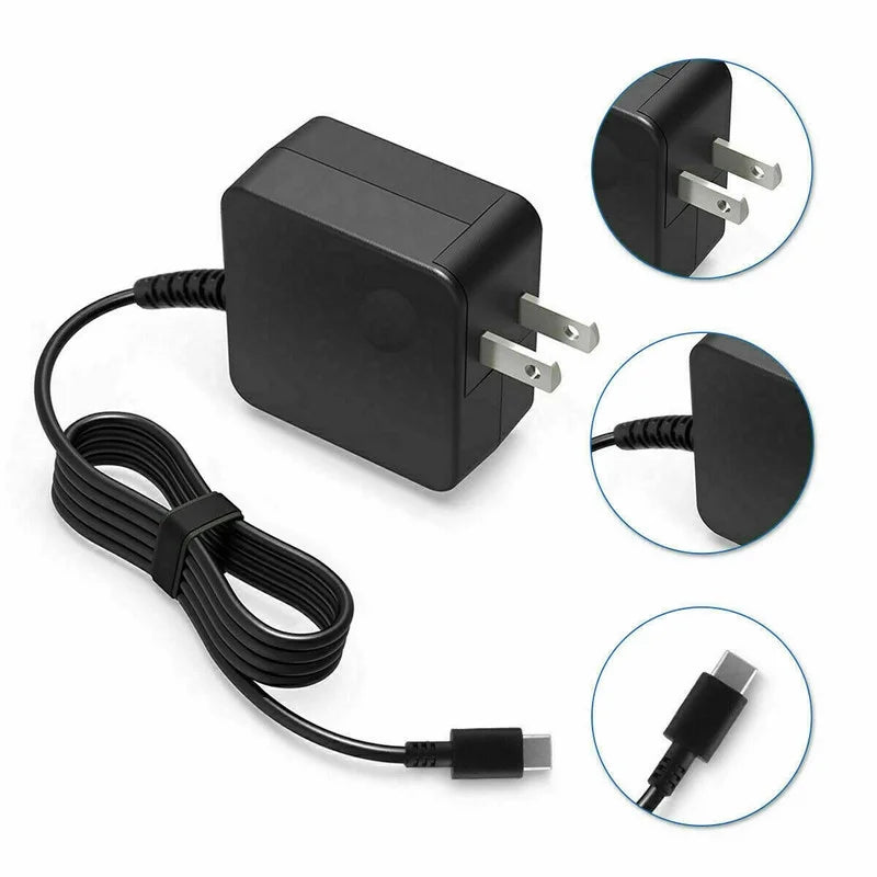 Nuxkst 65w -C Ac Adapter for Lenovo ThinkPad 11e Yoga Gen 6 20SF power supply charger