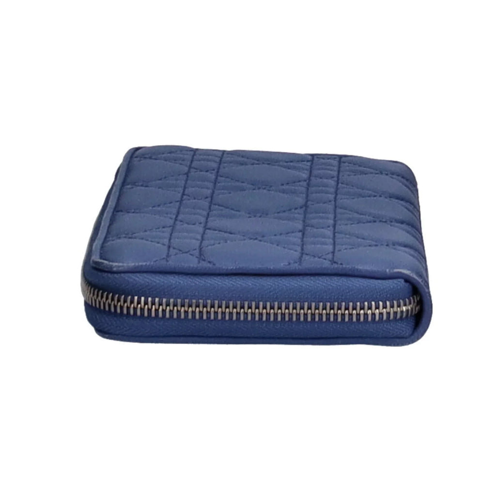Pre-Owned Christian Dior Voyageur lady long wallet lambskin ladies (Good)