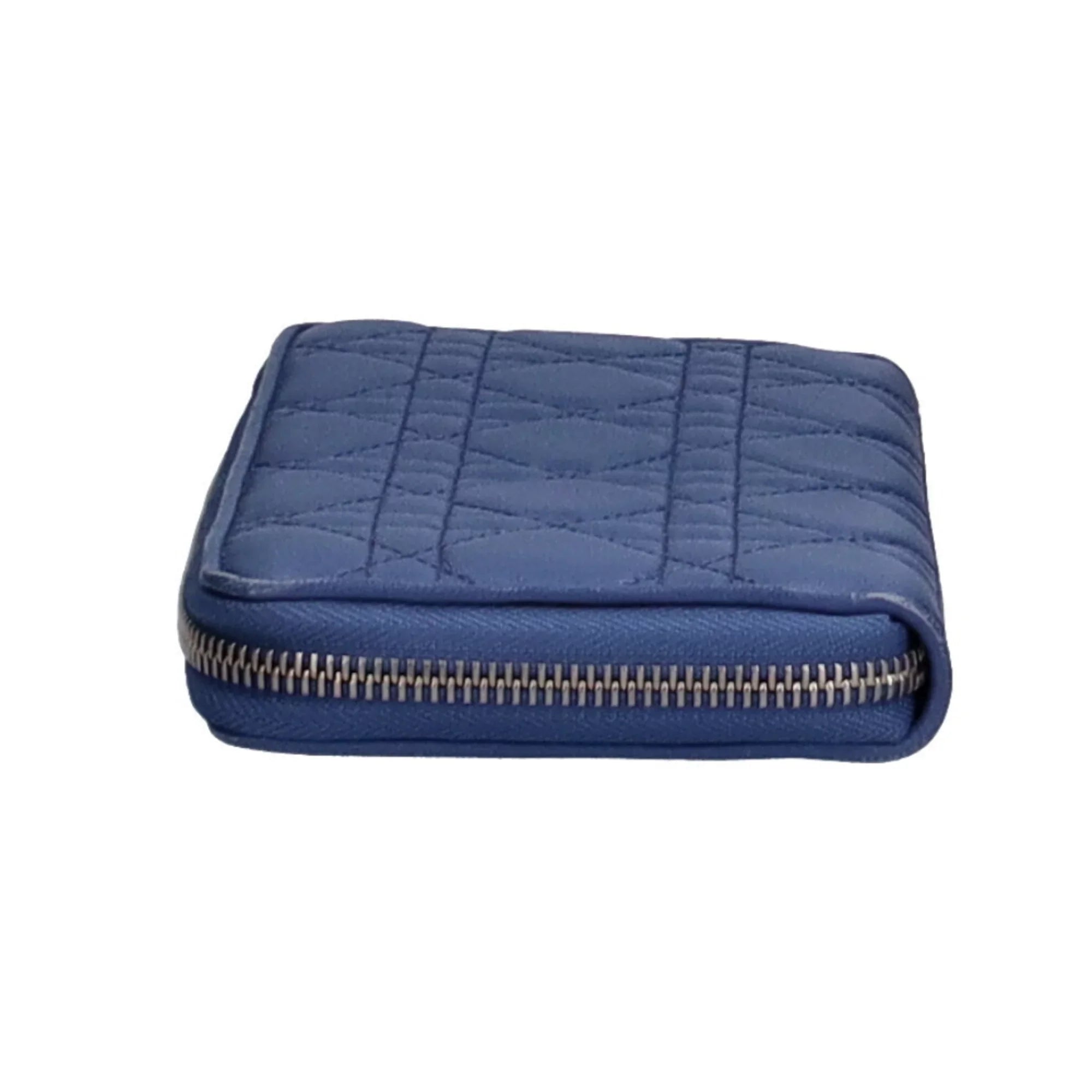 Pre-Owned Christian Dior Voyageur lady long wallet lambskin ladies (Good)