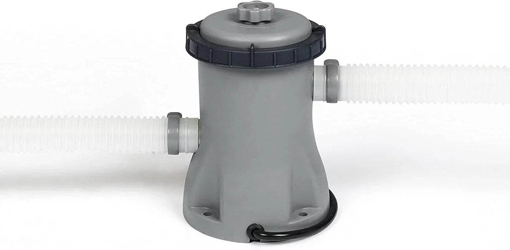 Bestway 58511E- Flowclear 330 Gallon Above inflatable Ground Pool Pump with  Plug