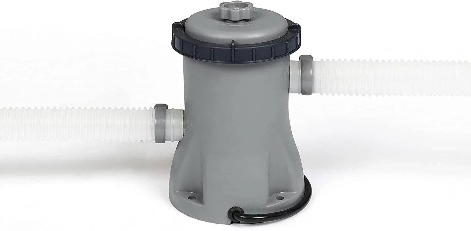 Bestway 58511E- Flowclear 330 Gallon Above inflatable Ground Pool Pump with  Plug
