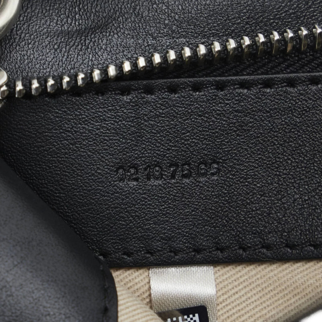 Pre-Owned Chloé Chloe Roy Handbag Shoulder Bag Black Leather Ladies (Good)