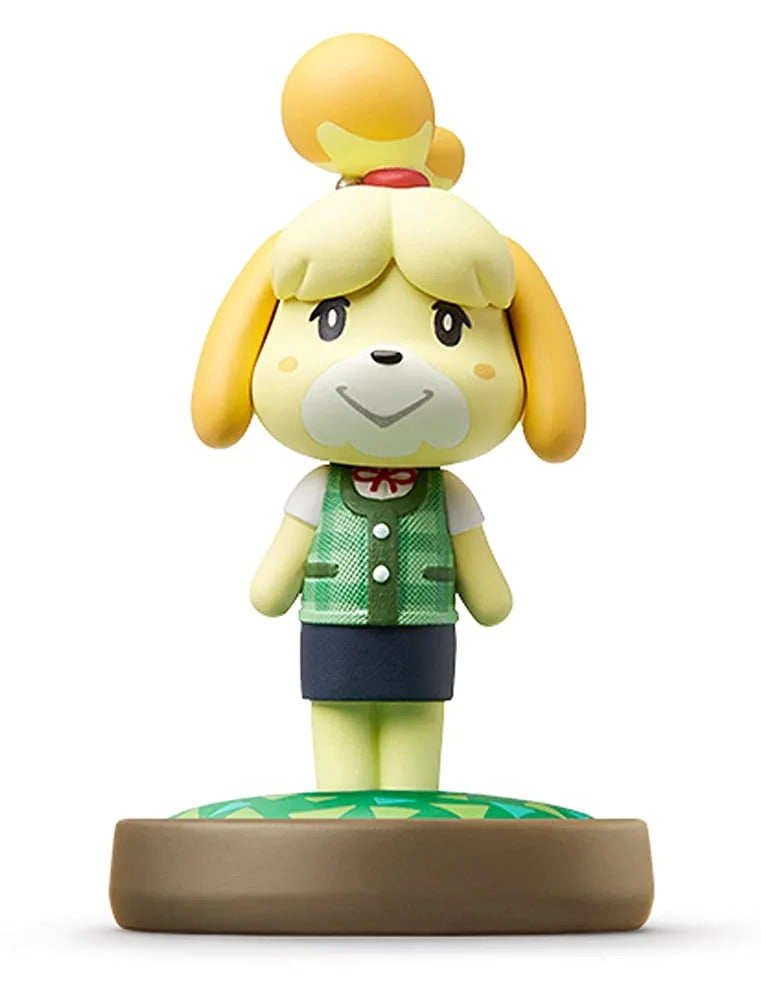 Isabelle (Shizue) Summer Outfit Nintendo® Amiibo Figure Animal Crossing Bulk Pack for Nintendo Switch, WiiU, 3DS