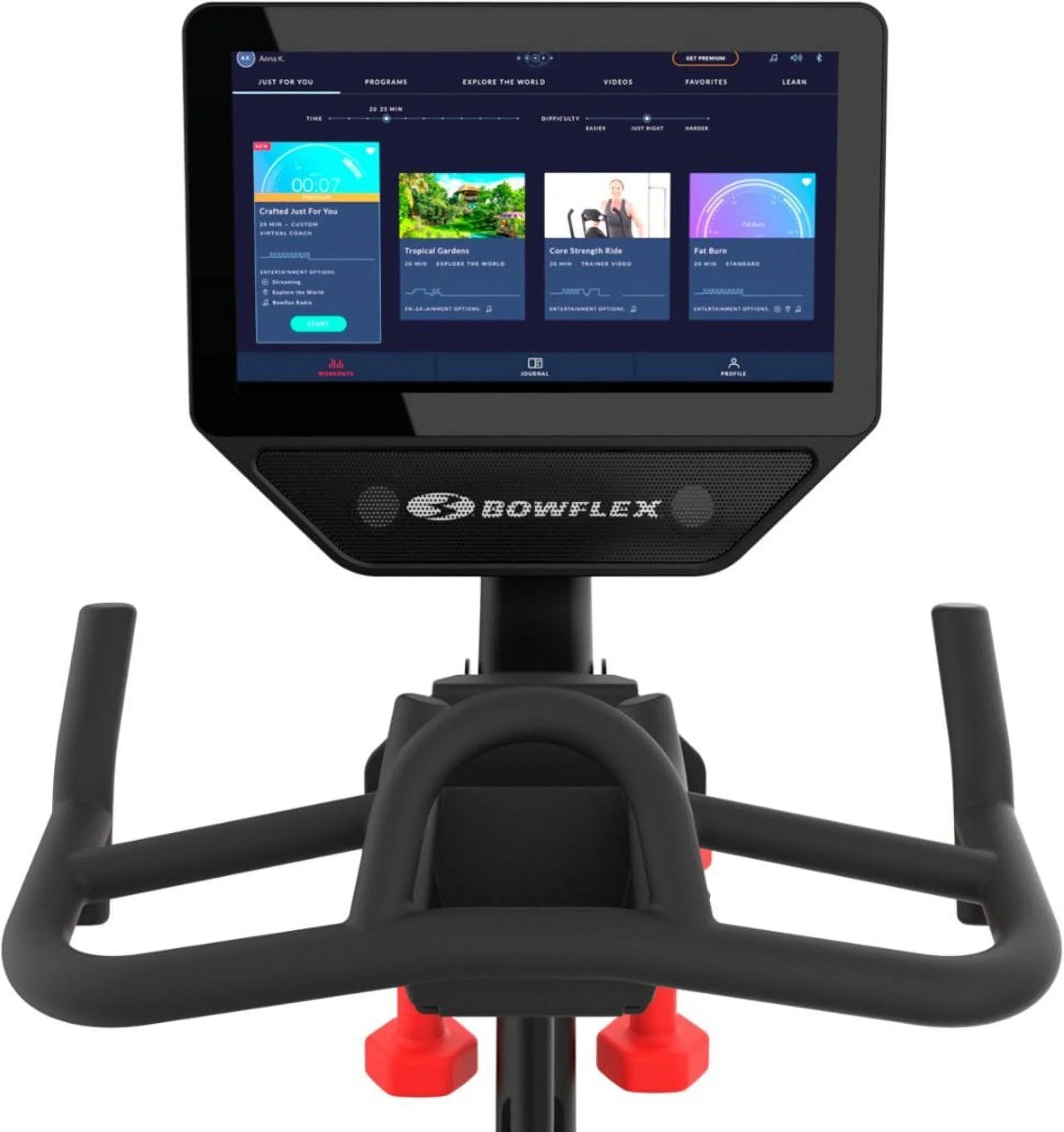 Bowflex VeloCore Bike (16" Console) - Black