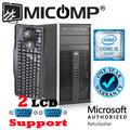 8100 Tower  i5 Dual Core 3.1Ghz 8GB New 250GB  + Windows 10 Professional Bit WiFi Dual Display Ready