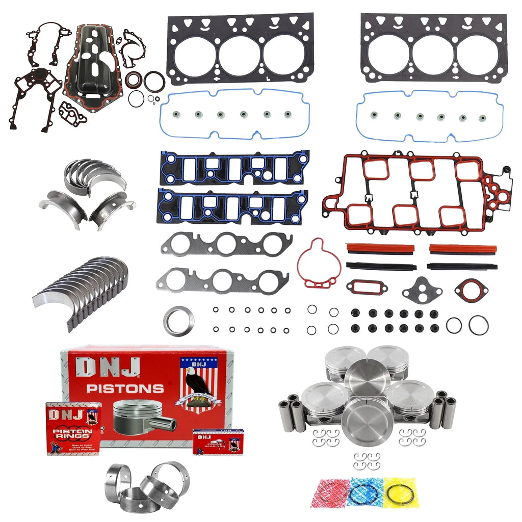 EK3144 Engine Rebuild Kit Fits Cars & Trucks 1997-2003 Buick Chevrolet Oldsmobile Pontiac 88 Bonneville Grand Prix Impala Intrigue LeSabre  Lumina Monte Carlo Regal 3.8L  12V  K