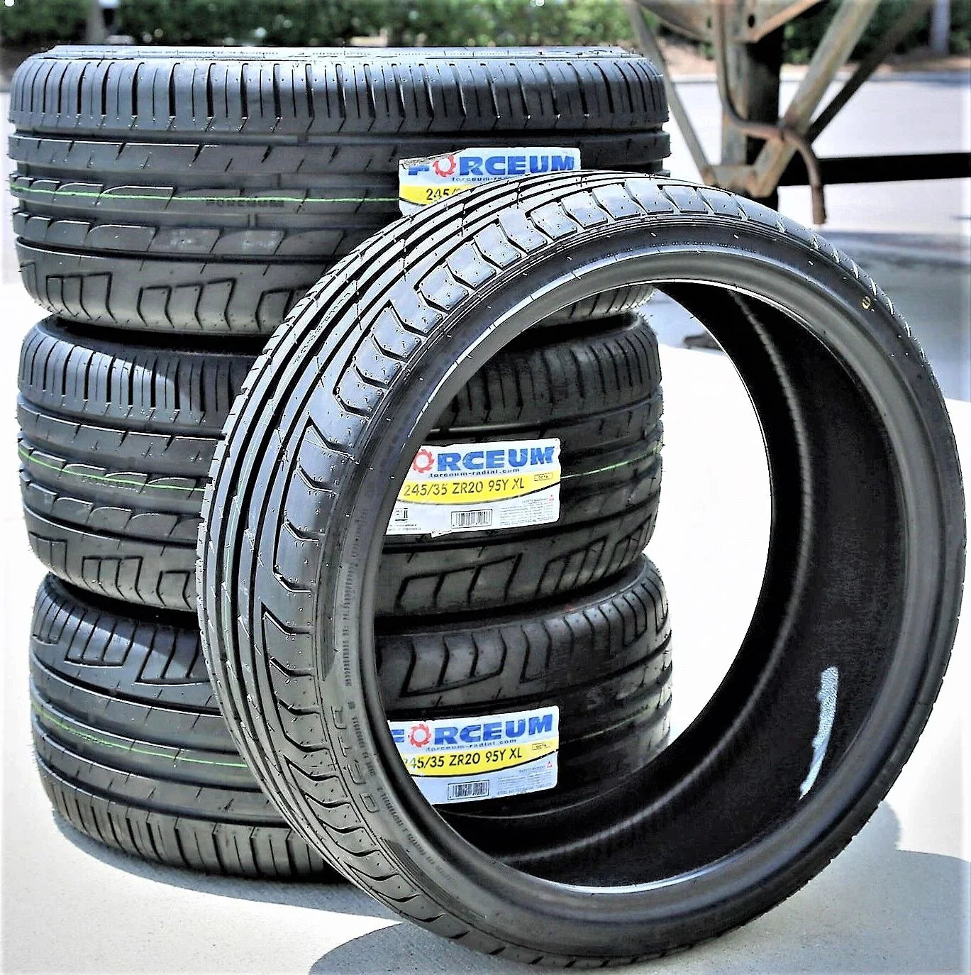 Forceum Octa 245/35ZR20 95Y  A/S High Performance All Season Tire Fits: 2017-19 Mercedes-Benz E300 4Matic, 2010-16  528i Base