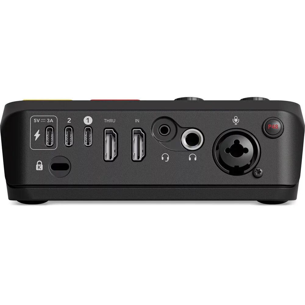 Rode StreamerX Audio Interface and Video Capture Mixing Board Black