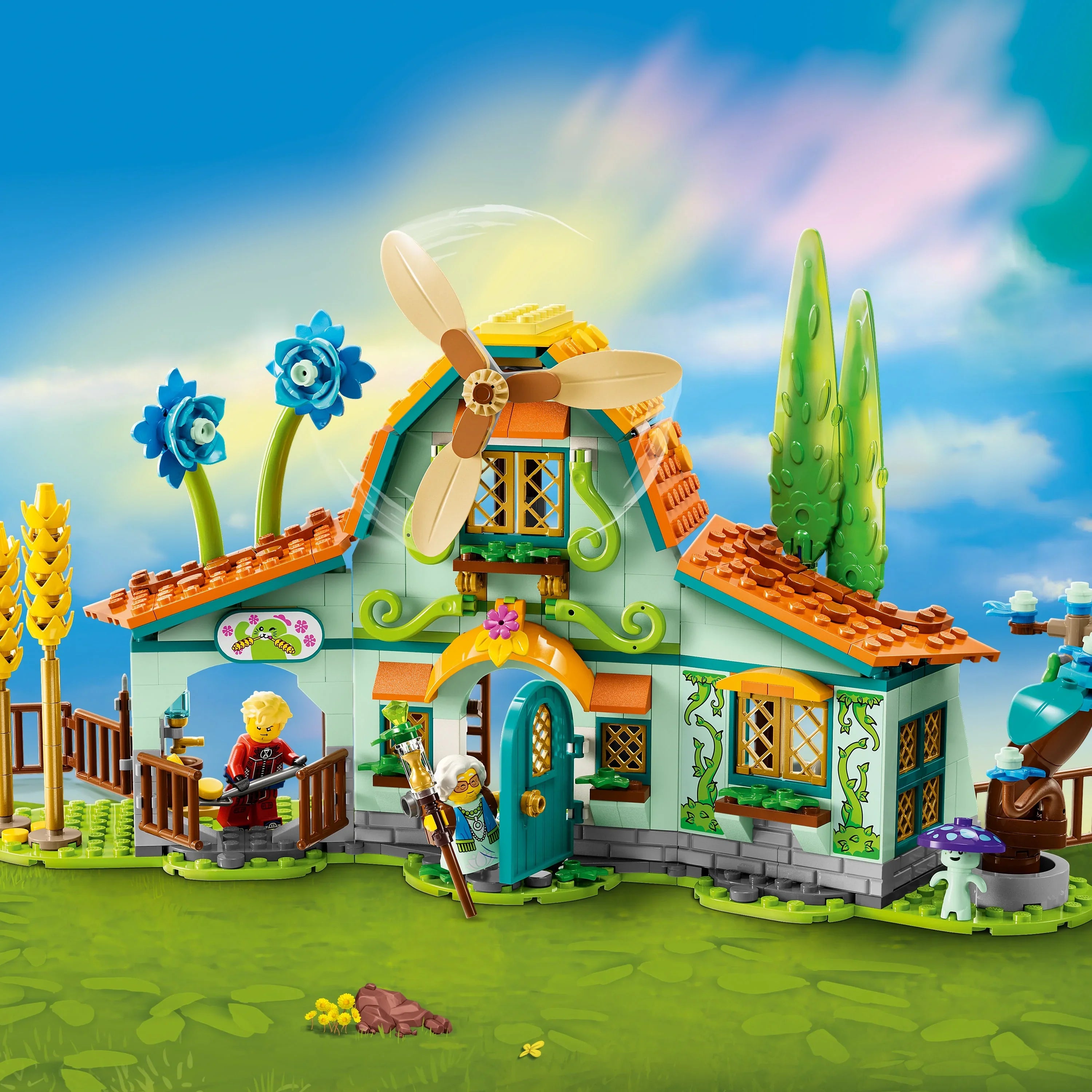 DREAMZzz Stable of Dream Creatures 71459 Fantasy Animal Toy for Kids, 2 Building Options to Create Mythical Flying Pegasus or Forest Guardian, Unique Gift for 8+ Year Olds