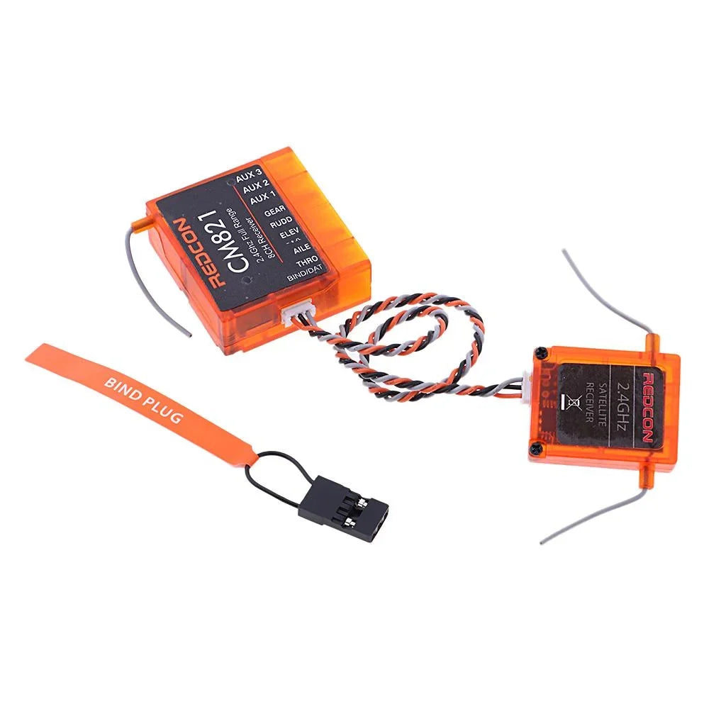 Remote Receiver CM821(AR8000) For JR12X, , X9503, X9303 ,DX10t, DX8, s, se, i, DX5e