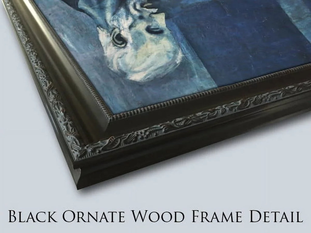 Rembrandt 2x Matted 20x24 Black Ornate Framed Art Print 'Clement de Jonghe Printseller'