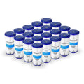 Pleated Poly Sediment Water Filter Cartridge 10x4.5" 20 Micron 20 Pack