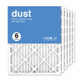 AIRx Filters 16x21.5x1 Air Filter  8 Pleated   Furnace Air Filter, Dust 6-Pack, Made in the