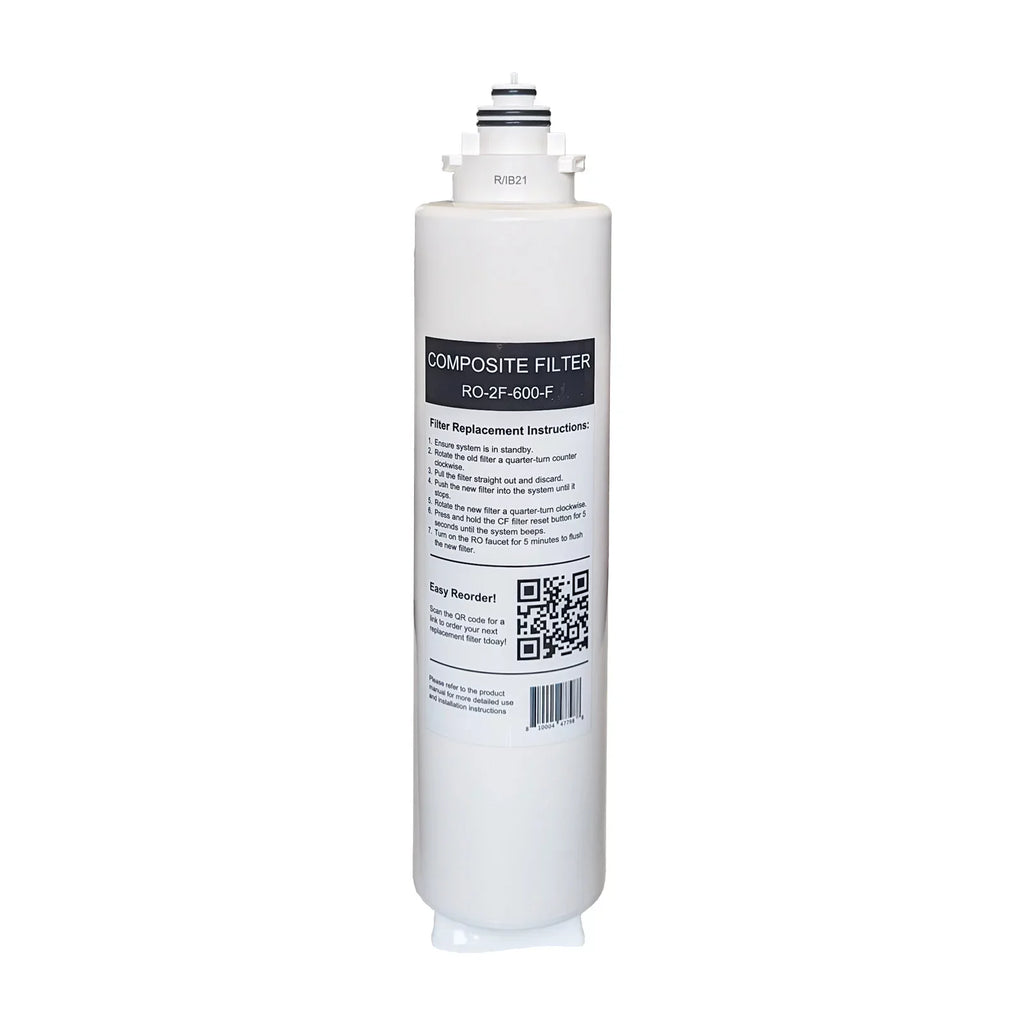 '-2F-600-F  Filter Replacement for --2F-600 Tankless  system, 1-Year Filter Life