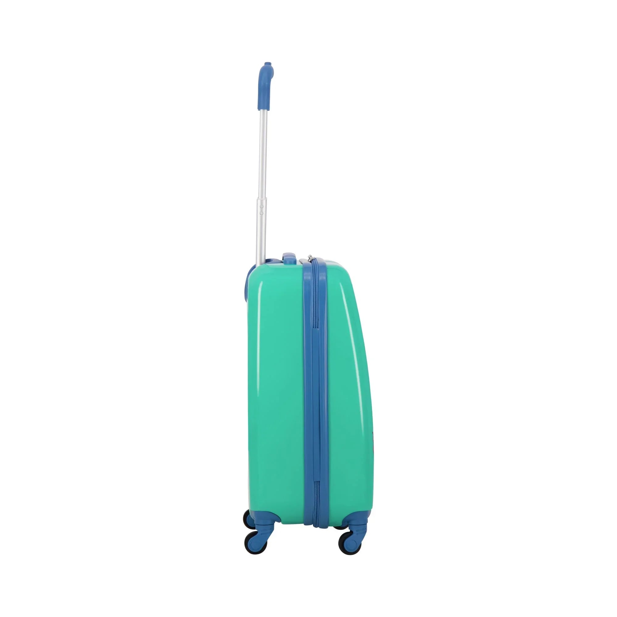 Minions 21 Inch Kids Rolling Luggage, Hardshell Carry On Suitcase with Spinner Wheels, Teal