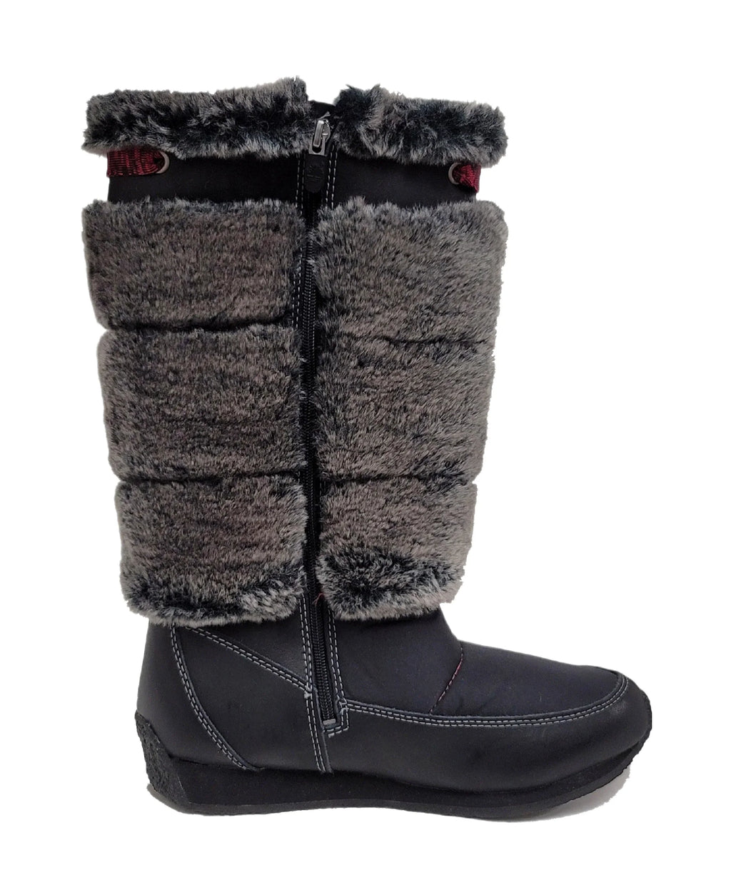 Timberland Preschool Youth Winterberry Tall Fur Medium Boot Black 59794 size 1.5