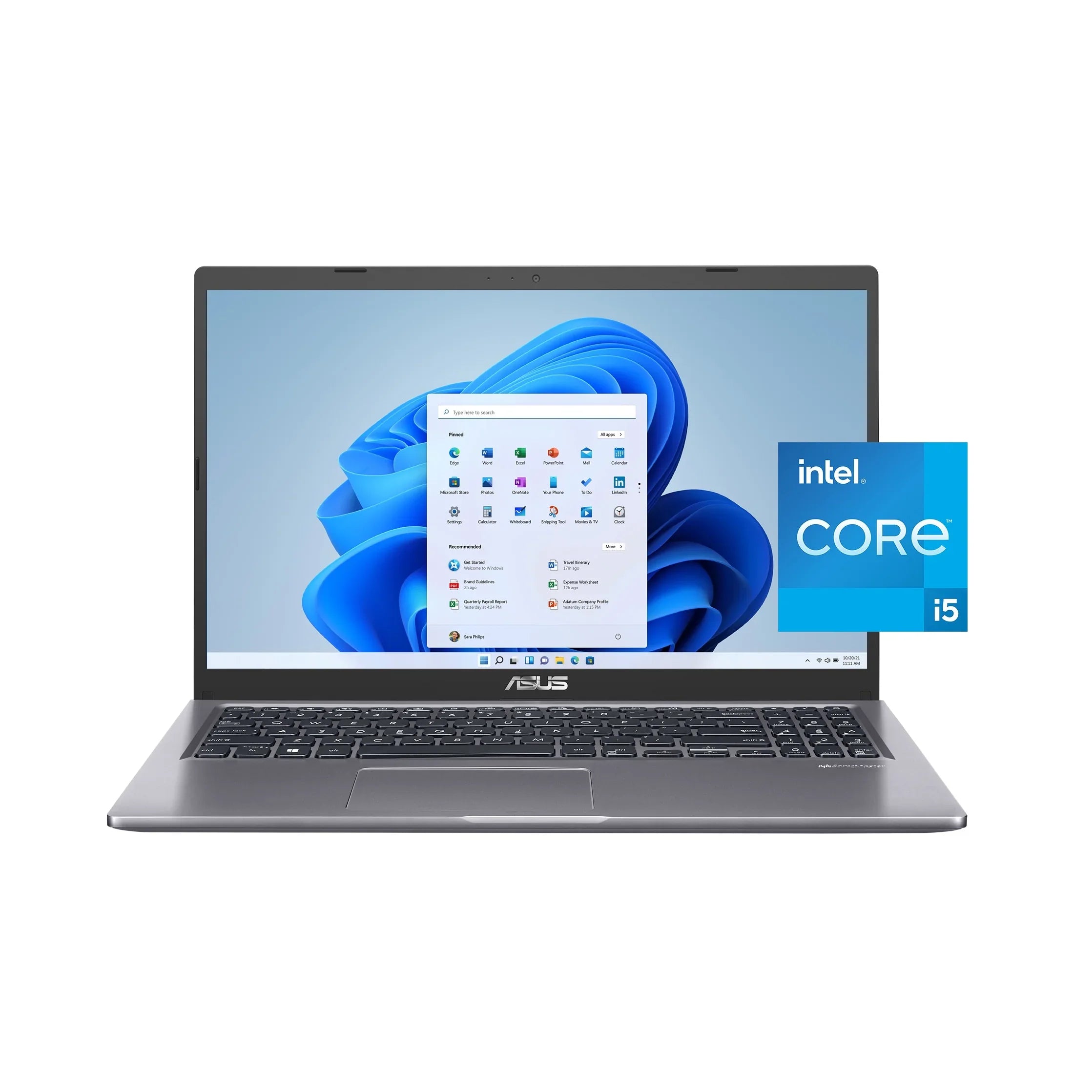 Restored  Vivobook 15.6”  Touch  Laptop, Intel Core i5-1135G7, 8GB, 512GB, Win 11 Home, F515EA-WH52 (Refurbished)